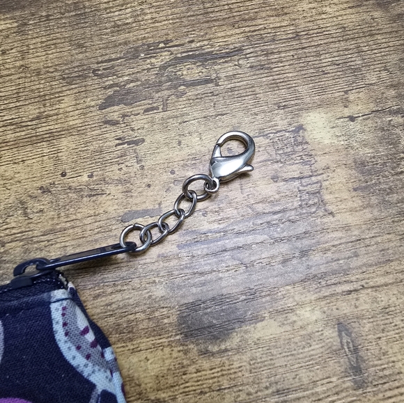 Vera Bradley Floral Blue Coin Purse - Picture 3 of 8